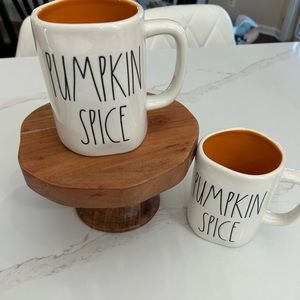 Two Punkin Spice Rae Dunn Mugs
